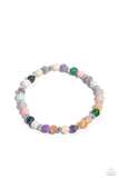 Paparazzi Ethereally Earthy - Multi Colored Stones Bracelet