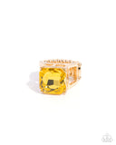 Paparazzi Everlasting Elevation- Yellow Ring