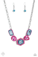 Paparazzi JULY FF Evolving Elegance - Pink Necklace