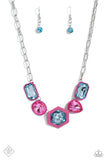 Paparazzi JULY FF Evolving Elegance - Pink Necklace