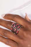 Paparazzi Exceptional Edge - Red