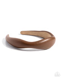 Paparazzi Exciting Eloquence- Brown Headband