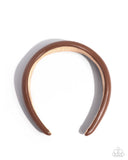 Paparazzi Exciting Eloquence- Brown Headband