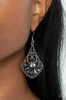 Paparazzi Exemplary Elegance - Silver Earrings