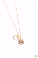 Paparazzi Expect Miracles - Gold Necklace