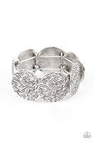 Paparazzi Extra Etched - Silver Bracelet