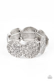 Paparazzi Extra Etched - Silver Bracelet