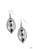 Paparazzi Extra Exuberant - Blue Earrings