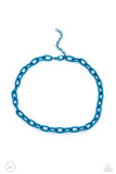 Paparazzi Exuberant Encore - Blue Necklace