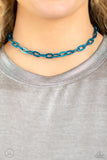 Paparazzi Exuberant Encore - Blue Necklace
