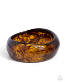 Paparazzi Eye-Catching Evening- Brown Bracelet