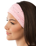Paparazzi Eyelet Elegance- Pink Headband