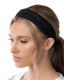 Paparazzi Eyelet Elegance- Black Hair Band