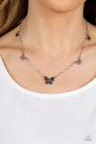 Paparazzi FAIRY Special - Purple Butterfly Necklace