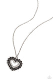Paparazzi FLIRT No More - Silver Necklace
