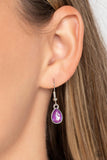Paparazzi FLIRTY Dancing - Purple Amethyst Necklace