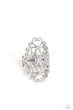 Paparazzi Fabulous Filigree - White Ring