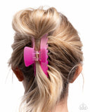 Paparazzi Faded Fantasy- Pink Hair Clip