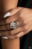 Paparazzi Fairy Circle - White Ring