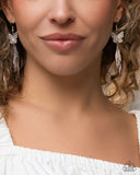 Paparazzi Fairy Dust- White Earrings