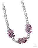 Paparazzi Fairy Florals- Pink Necklace