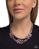 Paparazzi Fairy Florals- Pink Necklace