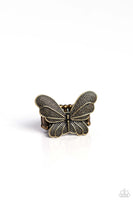 Paparazzi Fairy Wings - Brass Butterfly