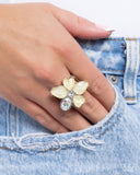 Paparazzi Fanciful Feature- Yellow Ring