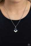 Paparazzi Fancy Fringe - Blue Necklace