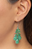 Paparazzi Fashionista Fiesta - Green Earrings