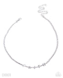 Paparazzi Favorable Faith- White Necklace