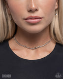 Paparazzi Favorable Faith- White Necklace