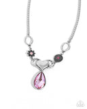 Paparazzi Favorite Fashion- Pink Necklace