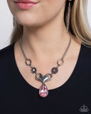 Paparazzi Favorite Fashion- Pink Necklace
