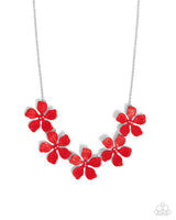 Paparazzi Featured Finesse - Red Necklace