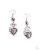 Paparazzi Feminine Feature- Silver Earrings