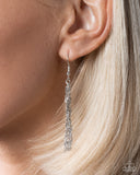 Paparazzi Fervent Flowers- Silver Necklace