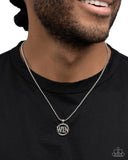 Paparazzi Fight to Win- Silver Necklace