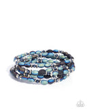 Paparazzi Final Impression- Black Bracelet