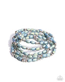 Paparazzi Final Impression- Green Bracelet
