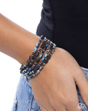 Paparazzi Final Impression- Black Bracelet
