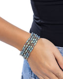 Paparazzi Final Impression- Green Bracelet
