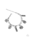 Paparazzi First-Time Mom- Silver Bracelet