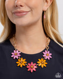 Paparazzi First Date Flowers- Multi Necklace