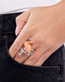 Paparazzi Flamingo Flair- Orange Ring