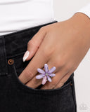 Paparazzi Floral Feasibility- Purple Ring