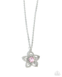 Paparazzi Floral Flow- Pink Necklace