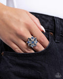 Paparazzi Floral Forte - Blue