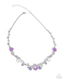 Paparazzi Floral Free Time - Purple Necklace
