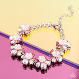 Paparazzi Floral Frenzy - Pink Bracelet